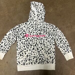 Champion White and Black Teddy Jacket